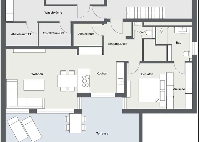 Luxuswohnung 95qm In Waldrandlage Zwischen Koeln Und Duesseldorf-naehe Messe - Lanxessarena - Bayarena Lägenhet