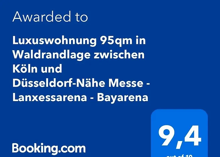 Luxuswohnung 95qm In Waldrandlage Zwischen Koeln Und Duesseldorf-naehe Messe - Lanxessarena - Bayarena Daire
